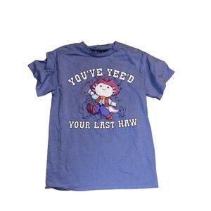Hot Topic Axolotl Graphic Tee Shirt, Adult Small